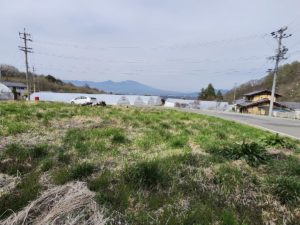 南側より北東方向。