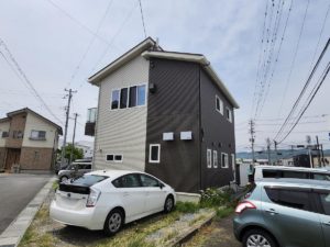 北側より敷地全景。