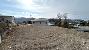 一段高めの北側より南方向。